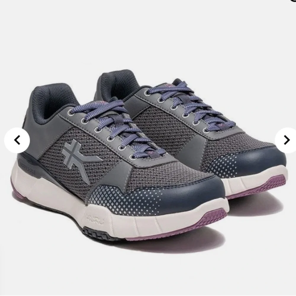 KURU Quantum 2 Athletic Shoes‎ - Pewter and Night Sky 6 wide